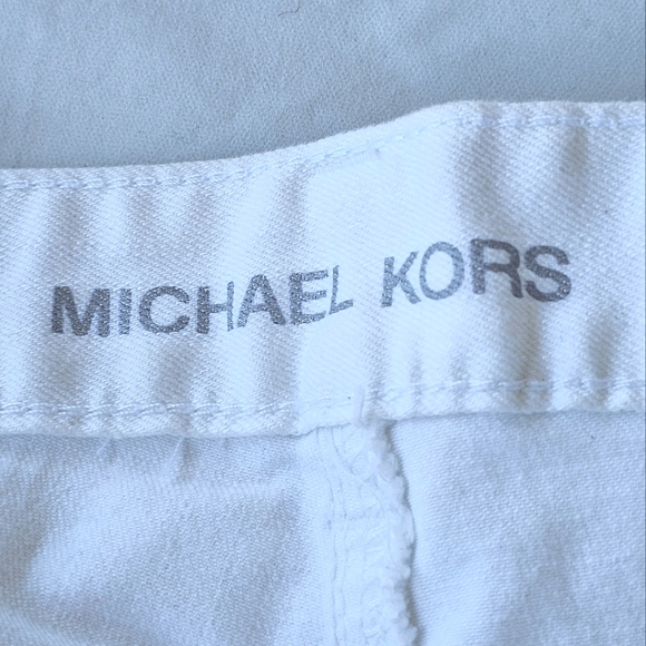 Michael Kors White Denim Bootcut Pants Women's Plus Size 20W - Picture 7 of 12